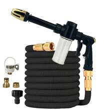 GOUN HOSE 柔性可伸缩花园软管 高压喷嘴喷枪 洗车软管 可伸缩花园水管 - A - 查看 13
