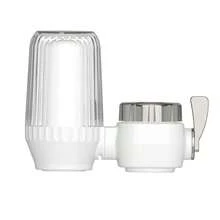 Kitchen Water Pre Filter, Splash Proof Ceramic Activated Carbon Direct Drinking Water Purifier, Ceramic Filter Element Water Purifier, Multifunctional Filter, Household Faucet Filter, Filtered Tap Water, Activated Carbon Removes Residual Chlorine, Mixing Valve, Shower Head, Faucet Mounted Water Filter, No Electricity, No Battery Required, Kitchen And Bathroom Accessories, Plastic Material - W - View 10