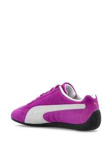 PUMA Speedcat OG Sneakers - Authentic Heritage Motorsport Shoes | Viral 2026 Unisex Slim-Fit Racing Trainers | Premium Suede Low-Profile Footwear | Iconic Archive Speedcat Lifestyle Shoes | Classic Moto-Core Streetwear Sneakers - 野莓 - 查看 3