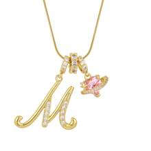 1 Mặt dây chuyền chữ cái bằng thép không gỉ, sang trọng, tối giản, dễ thương, đính đá Cubic Zirconia, có thể cá nhân hóa, là món quà độc đáo dành cho bạn gái và mẹ, kiểu dáng cổ điển và đơn giản, phù hợp cho cả nam và nữ, giản dị và dễ thương, có thể tùy chỉnh, là món quà lý tưởng cho bạn trai, bạn gái, bố, mẹ và gia đình. - Vàng - Xem 18