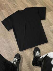 Men T-Shirts - 黑色 - 查看 2