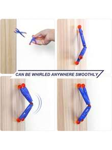 5/10/20/50个趣味粘性滚动小人，粘弹性攀墙玩具，适合男士派对、窗户攀爬减压，巧妙新颖的派对玩具用品 - 多色 - 查看 3