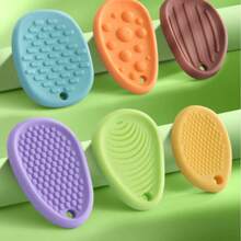 New Multicolor Erasers, Stress Relief Erasers, Dedicated Pencil Erasers, Clean Debris, Student Stress Relief Pencil Erasers, Comfortable Rubber Feel, Easy To Wipe, Fit Fingers, Strong Toughness, Not Easy To Break, Rounded Edges, 6 Color Options. - Multiple - View 5