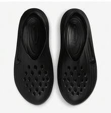 Nike Rejuven8 男士休闲透气拖鞋 - 黑色 - 查看 4