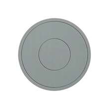 Posavasos de silicona resistente a altas temperaturas, alfombrilla redonda para microondas, alfombrilla de silicona, mantel individual, alfombrilla de aislamientoérmico. - H45 Amarillo pálido - Ver 5