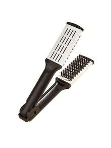 1. Máy duỗi tóc gấp gọn hình chữ V, lược tạo kiểu đa năng cho tóc thẳng và tóc xoăn, kẹp duỗi tóc, dụng cụ hình chữ V, lược làm mượt tóc. - Nhiều màu - Xem 10