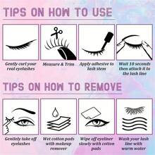 LIMEIKAI 10 Pairs Natural Looking False Eyelashes, Popular European And American Style, Suitable For Daily Wear - View 11