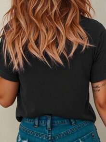 Camiseta - Negro - Ver 2