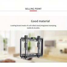 1 Giá đỡ treo tường TV siêu mỏng, phù hợp với TV từ 26-60 inch - Thiết kế kín đáo, tải trọng tối đa 50kg (110lbs), VESA 400x400mm - Gắn TV chắc chắn để có trải nghiệm xem ấn tượng. - màu đen - Xem 8