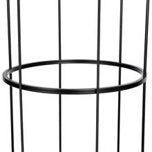 Black Metal Ball Storage Rack, Space Saving Sports Ball Organizer For Football - 黑色 - 查看 7