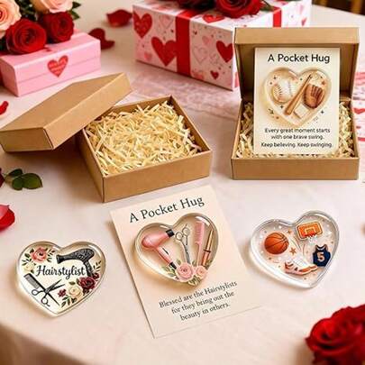 Bộ 3 tượng thiên thần hình trái tim, vật trang trí tưởng niệm đầy ý nghĩa, thích hợp làm quà tặng cho thợ làm tóc, vận động viên và các chuyên gia. Lý tưởng làm quà tặng sinh nhật, Ngày của Mẹ, Ngày của Cha, Giáng sinh, Lễ Tạ ơn và lễ tốt nghiệp cho bạn bè và gia đình. Vật trang trí tưởng niệm, vật trang trí bàn làm việc tại nhà và văn phòng, tượng tưởng niệm hình trái tim, vật trang trí bàn làm việc, điểm nhấn trang trí nhà cửa, vật trưng bày trên bàn.