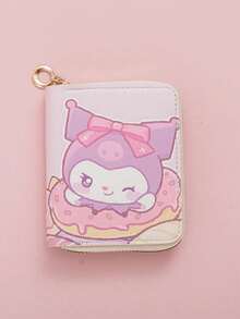 Sanrio Coin Purse, Mini Zipper Women's Fashion Cat Coin Purse, Cartoon Women's Practical Fashion Cute Coin Purse, Mini Wallet, Perfect Choice For Christmas, Thanksgiving, Birthday Or Valentine's Day Party Gifts. - Multicolor - View 5