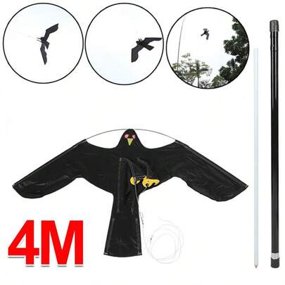 Emulation Flying Hawk Kite Bird Scarer Drive Bird Kite Bird Repellent For Garden