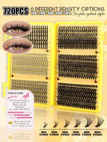 Mi giả dạng chùm 10D-150D tự nối mi - Mi giả lông chồn cao cấp, độ cong D, tạo độ dày tự nhiên, từng sợi riêng lẻ để tự nối mi - Có thể tái sử dụng, nhẹ và dễ dàng sử dụng. Mi giả dạng chùm, mi giả từng sợi, mi thật, mi giả cho mi trên. - D - Xem 3