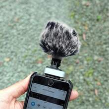 Microphone Furry Windscreen Windjammer For MV88 - Customized Pop Filter Deadcat Windshield Wind Jammer For MV88 IOS Digital Stereo Condenser Mic - one-size - View 8
