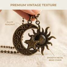 4pcs Sun & Moon Ceiling Fan Pull Chain Decorative Totem Bohemian Style Pull Chain Pendant Extension 12 Inch Lighting Ceiling Fan Beads Ball Ceiling Fan Pull Chain Extension Decorative Ornament With Connector - Sun + Moon - View 4