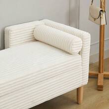 Ottomans - Ivory + Chenille + Bedroom - View 11