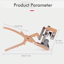 1pc Multi-Functional Grafting Tool, Grafting Machine, Seedling Grafting Device, Fruit Tree Grafting Tool - A - View 13