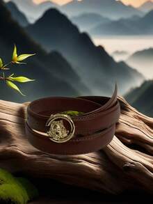 女士极简时尚腰带，优雅黑/棕色腰带，适合搭配连衣裙、牛仔裤和商务装 | 职场人士和毕业生的完美礼物，节日场合的理想之选 - 彩色 - 查看 10