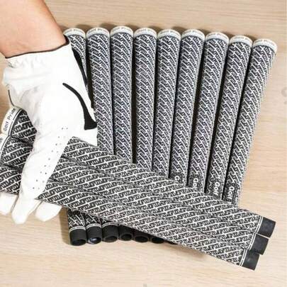 5 pezzi Impugnature da golf in gomma rinforzata con cordino - Prestazioni adatte a tutti i climi - Standard/Midsize