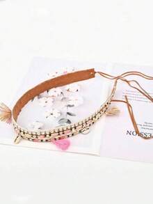 1 chiếc mũ rơm vành rộng, unisex, chống tia UV, kiểu cao bồi miền Tây, thích hợp cho mùa hè, đi biển, có thể gấp gọn, đi nghỉ mát, du lịch. - mũ rơm - Xem 4