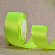 25 Yards Satin Ribbon 4CM Wide, Wedding Chair Decor, Flower Gift Wrapping, Cake Packaging Ribbon - Multicolor - View 33