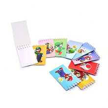 10pcs Classic Lion Game Character Mini Spiral Notebooks Set | Cute Cartoon Plumber & Dinosaur Notebooks | Adorable Little Journals Suitable For Note-Taking, Sketching And Party Hobbies | Ideal Gift For Gamers - Multicolor - View 7