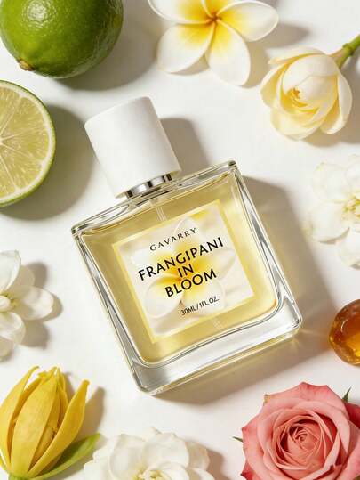 30毫升鸡蛋花香氛喷雾，持久清新花香。成分包含柠檬、青柠、橙子、芙蓉、茉莉、依兰、水仙、檀香、雪松和琥珀。适合作为生日礼物、情人节礼物或送给朋友的礼物。