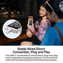 This Phone Features A Rear-Mounted Selfie Display Screen With Touchscreen Projection, Making It Ultra-Thin And Portable. It's Plug-And-Play, Compatible With Both Apple And Android Devices, And A Must-Have For Selfies. - White - View 5
