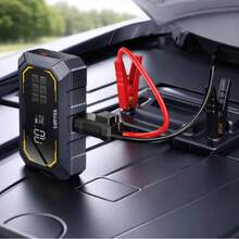Portable Power Bank With Jump Starter (8000mAh) + 150PSI Air Compressor For Car, Motorcycle, Bicycle, And Balls - 无线 - 查看 5