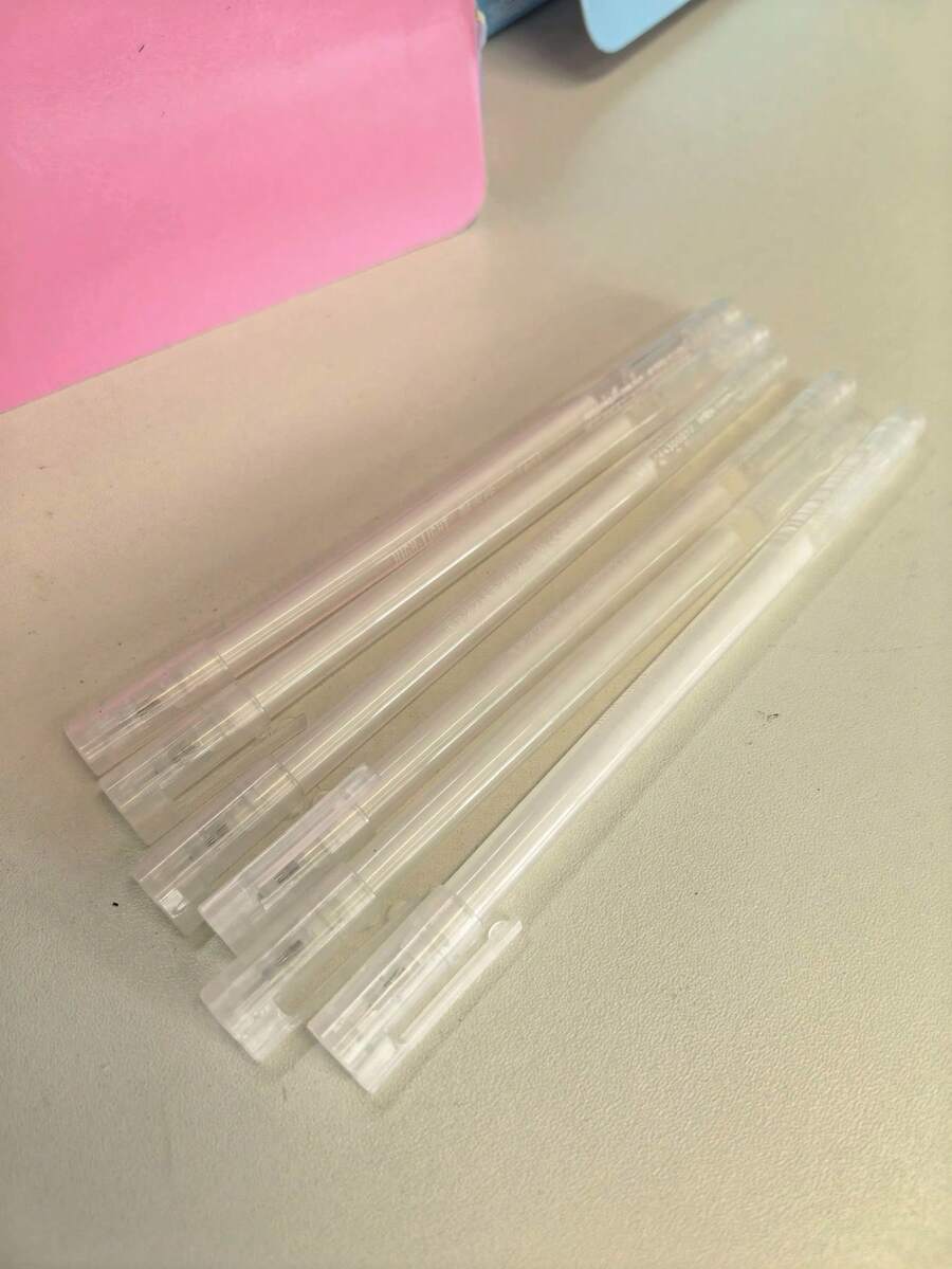 12-Pack White Highlighter Pens - 0.6-0.8mm Art Markers For Creative Drawing, School And Design - B-0.6mm - 查看 1