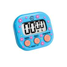 1pc DIY Floral Sticker Mini Timer, 8 Body Styles To Choose From, Digital Time Display, Minute/Second Adjustment, Start/Stop/Reset, Magnetic Attachment, Suitable For Kitchen, Study, Fitness, Office - Batteries Not Included (Random Sticker) - Multicolor - View 16