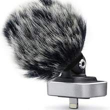 Microphone Furry Windscreen Windjammer For MV88 - Customized Pop Filter Deadcat Windshield Wind Jammer For MV88 IOS Digital Stereo Condenser Mic - one-size - View 11