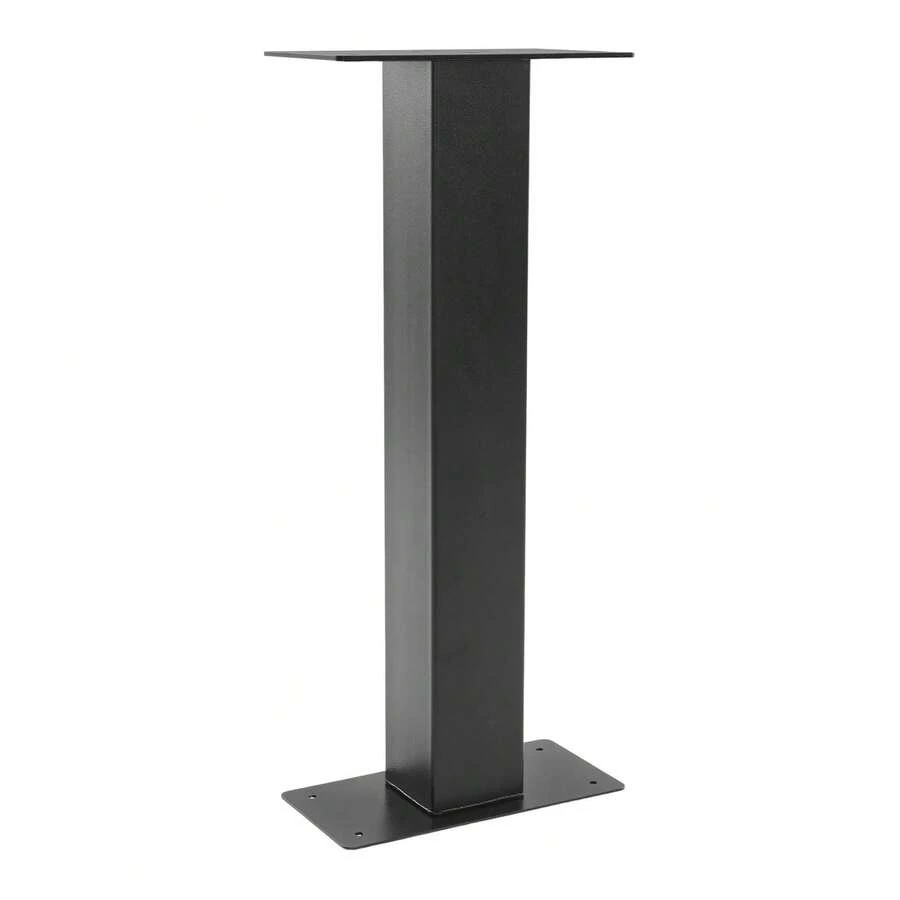 ZhdnBhnos 27" Carbon Steel Mailbox Post, 12" L *6" W *27" H Heavy Duty Mailbox Post With Stable Post Base, I-Shaped Surface Mounting Post For Easy Install Mailbox Use, 110.23lbs Load Capacity, Ground Mounted - Variant,3 - View 1