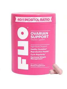 Free Shipping - Hormone Balance & Cycle Support Vitamins By FLO: Supplement For Women With Myo-Inositol & D-Chiro-Inositol (40:1 Ratio), DIM, And Folic Acid, For Women, Probiotics For Women, Ph Balance, For Women - 1件 - 查看 8