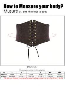 1 chiếc phụ kiện thời Phục Hưng dành cho nữ, áo corset ren xuyên thấu màu nâu cà phê, thích hợp cho lễ hội đêm Halloween hoặc phối cùng trang phục cá nhân. - Cà phê nâu - Xem 6