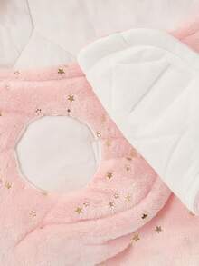 1件婴儿铝箔襁褓，舒缓防惊吓，新生儿星形铝箔包裹，柔软亲肤！ - 嬰兒燙金襁褓 - 查看 5