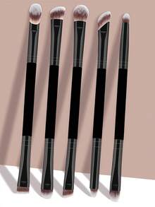 Bộ cọ trang điểm mềm mại và bông mút trang điểm YZIMENG, thích hợp cho trang điểm hàng ngày. - màu đen - Xem 4