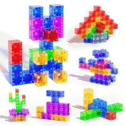 磁性积木玩具，适合作为儿童节礼物