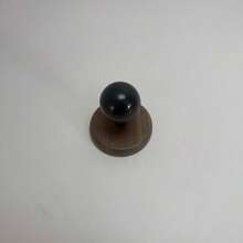 Creative Solid Round Wallmount Clotheshook, Beechwood & Walnut Fiber Hook, Hole-Free Hanger, Suitable For Living Room - Multicolor - View 13