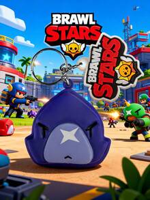 1件装 Brawl Stars 官方授权减压玩具 Colette Spike Crow 定制橡胶钥匙扣礼盒套装 Supercell - 彩色 - 查看 2