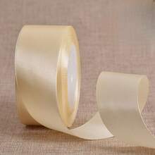 25 Yards Satin Ribbon 4CM Wide, Wedding Chair Decor, Flower Gift Wrapping, Cake Packaging Ribbon - Multicolor - View 7