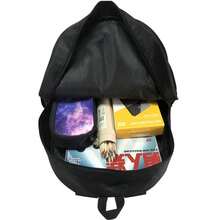 For & Cute Robot (Ro-B-L-O-X) Print Backpack - Lightweight With Adjustable Straps, 15-Inch Computer Bookbag, Durable Design For Travel & Casual Use, Secure Zippers - Black - View 11