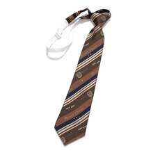 Femmes Style Vintage Personnalisé Cravate Quotidienne Étudiant Adolescent Plus Jeune Cravate Rayée Classique Accessoires de Cou Style JK Cosplay Fête Cravate, Festival, Voyage - Multicolore - Voir 28