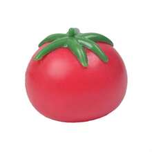 1 quả bóng bóp hình quả cà chua, mềm dẻo, giúp giảm căng thẳng, đồ chơi giảm lo âu bền bỉ với thiết kế hình trái cây, thích hợp cho gia đình và văn phòng để thư giãn tay. - Một kích thước phù hợp với tất cả - Xem 5