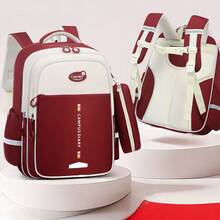 Ba lô mới cho bé gái, ba lô nhẹ dành cho học sinh tiểu học lớp 1-6, túi đi học dung tích lớn. - Nhiều màu - Xem 4