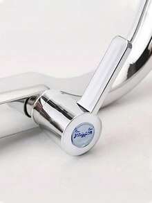 现代单孔浴室水龙头，带侧喷 - 哑光黑阀芯，符合人体工学的弧形出水嘴，安装简便，适用于酒店和家庭浴室，塑料材质，单冷水龙头 - 彩色 - 查看 10