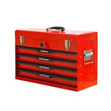 Portable Tool Kit With Four Sockets And Toolbox With Metal Lock, Packaging Equipment Compatible With Cooling Tanks - Black - B - 查看 5