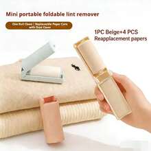 Máy hút bụi vải mini có thể gập lại, xoay 180°, có nắp đậy chống bụi, độ bám dính cao, dùng tại nhà/khi đi du lịch/văn phòng. - A - Xem 11