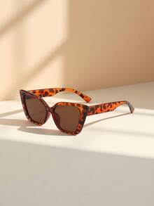 Leopard Print Bohemian Fashion Fashion Glasses, Suitable For Daily Wear - Multicolor - View 8